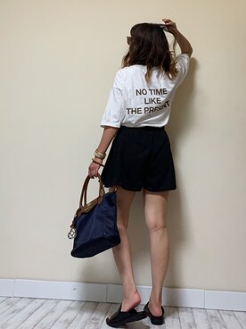 「LIBRÉM（リブレム）のアイテム」を使った、Miiさん（レディース・159cm）の夏コーディネート