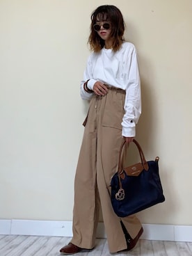 「ZAKKA-BOX（ザッカボックス）のアイテム（アクセサリー）」を使った、Miiさん（レディース・159cm）の夏コーディネート