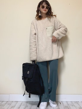 「LIBRÉM（リブレム）のアイテム」を使った、Miiさん（レディース・159cm）の秋コーディネート