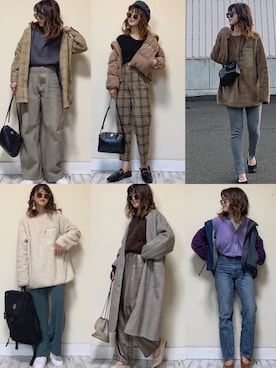 「LAULHERE（ロレール）のVERITABLE/ベリタブル（ハンチング/ベレー帽）」を使った、Miiさん（レディース・159cm）の秋コーディネート