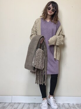 Miiさん(レディース・159cm)の冬コーディネート