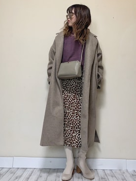 Miiさん(レディース・159cm)の冬コーディネート