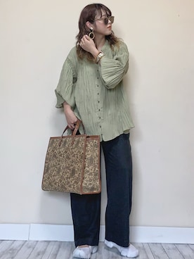 Miiさん（レディース・159cm）の春コーディネート