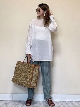 Miiさん（レディース・159cm）の夏コーディネート