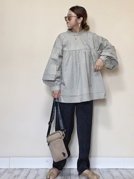 Miiさん（レディース・159cm）の秋コーディネート