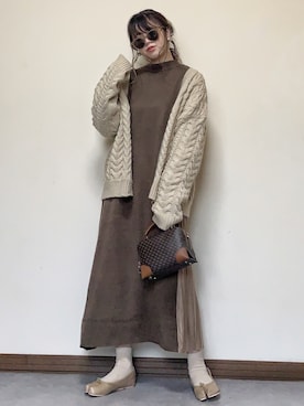 「RODE SKO」｜「アイテム（レッグウェア）」を使った、Miiさん（レディース・159cm）の秋コーディネート
