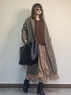 Miiさん（レディース・159cm）の秋コーディネート