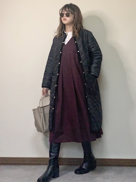 Miiさん（レディース・159cm）の冬コーディネート