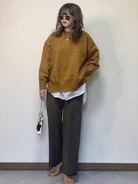 Miiさん（レディース・159cm）の冬コーディネート