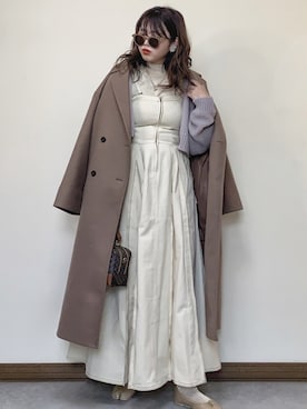 Miiさん（レディース・159cm）の冬コーディネート