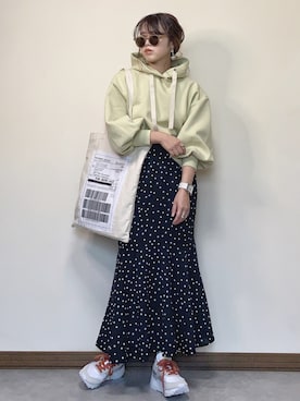 「ROYAL PARTY」｜Miiさん（レディース・159cm）の冬コーディネート