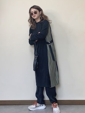 Miiさん（レディース・159cm）の冬コーディネート