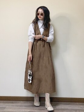 Miiさん（レディース・159cm）の春コーディネート