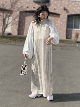 Miiさん（レディース・159cm）の春コーディネート