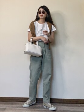 「CALVIN KLEIN WATCHES+JEWELRY（カルバン・クライン ウォッチ＆ジュエリー）のアイテム（アナログ腕時計）」を使った、Miiさん（レディース・159cm）の春コーディネート