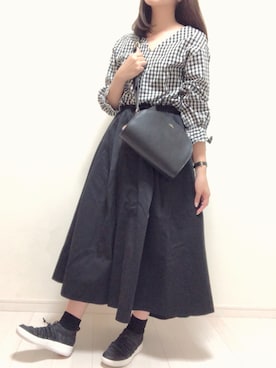 「WATCH.（ウォッチ）のアイテム」を使った、eicoさん（レディース・158cm）の春コーディネート