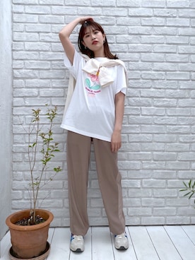 小澤 葵さん(レディース・161cm)の春コーディネート
