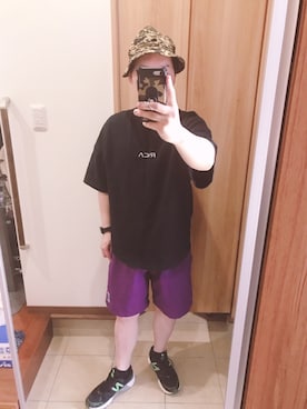 「Back Channel（バックチャンネル）のアイテム（帽子）」を使った、style0005さん（メンズ・172cm）の春コーディネート