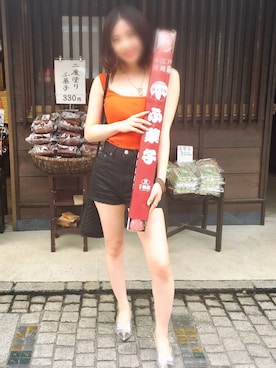 「shortpants」｜rinさん（レディース・156cm）の秋コーディネート
