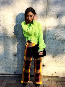 rinさん（レディース・156cm）の秋コーディネート