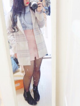 さおまいさん（レディース・158cm）の冬コーディネート