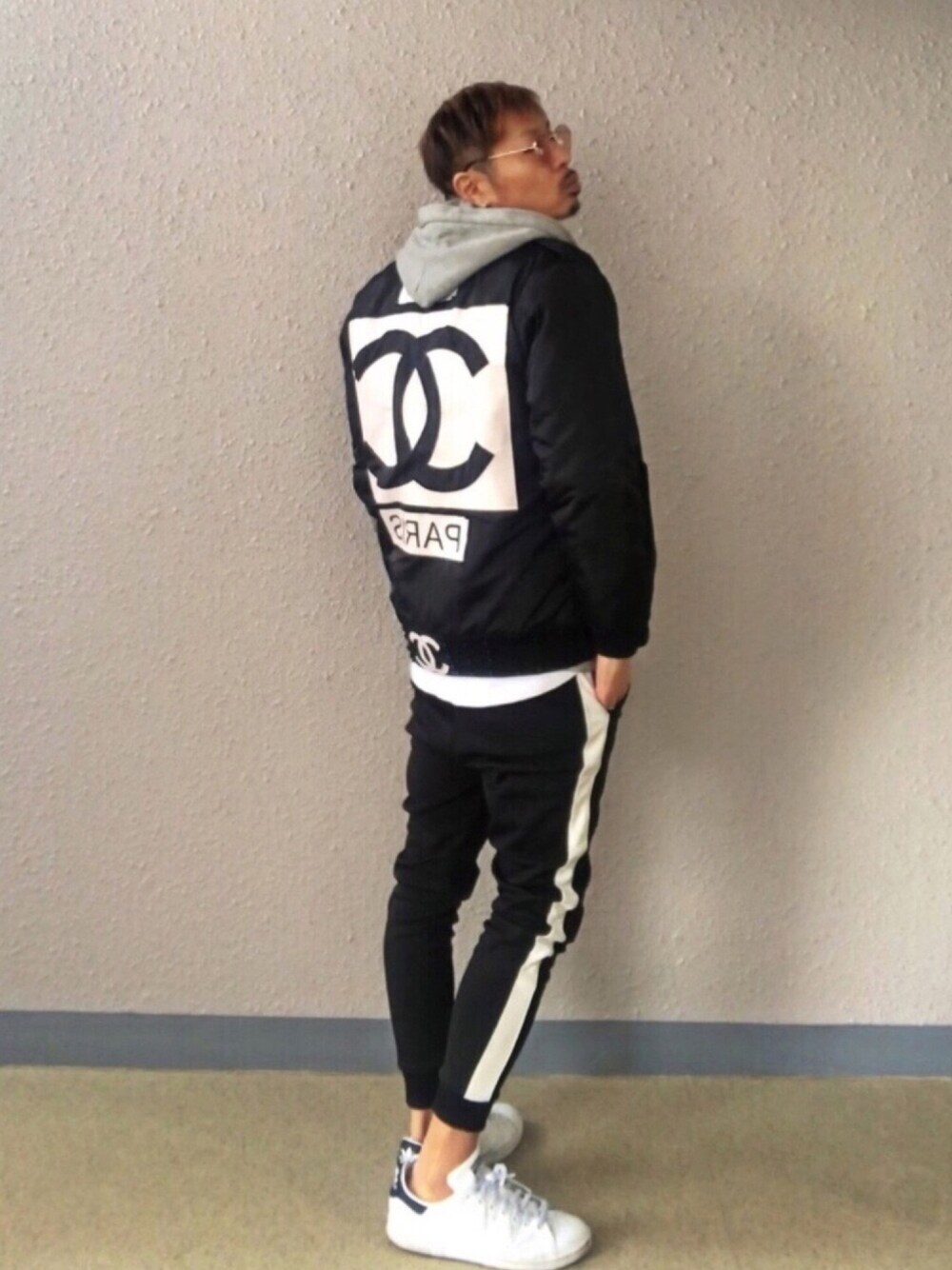 パロディMA-1 Yohji Yamamoto x NEIGHBORHOOD MA-1 JACKET(S Black): Yohji