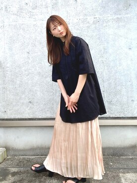 kanako.isさん（レディース・151cm）の夏コーディネート
