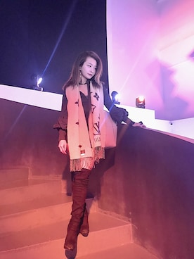 「C/MEO COLLECTIVE（カメオコレクティブ）のアイテム」を使った、白又白kiさん（レディース・160cm）の冬コーディネート