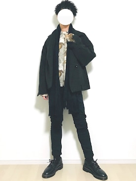 ゆー。さん（メンズ・166cm）の冬コーディネート