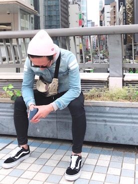 Double Standard Clothing ダブルスタンダードクロージング のデニムジャケットを使ったメンズ人気ファッションコーディネート Wear