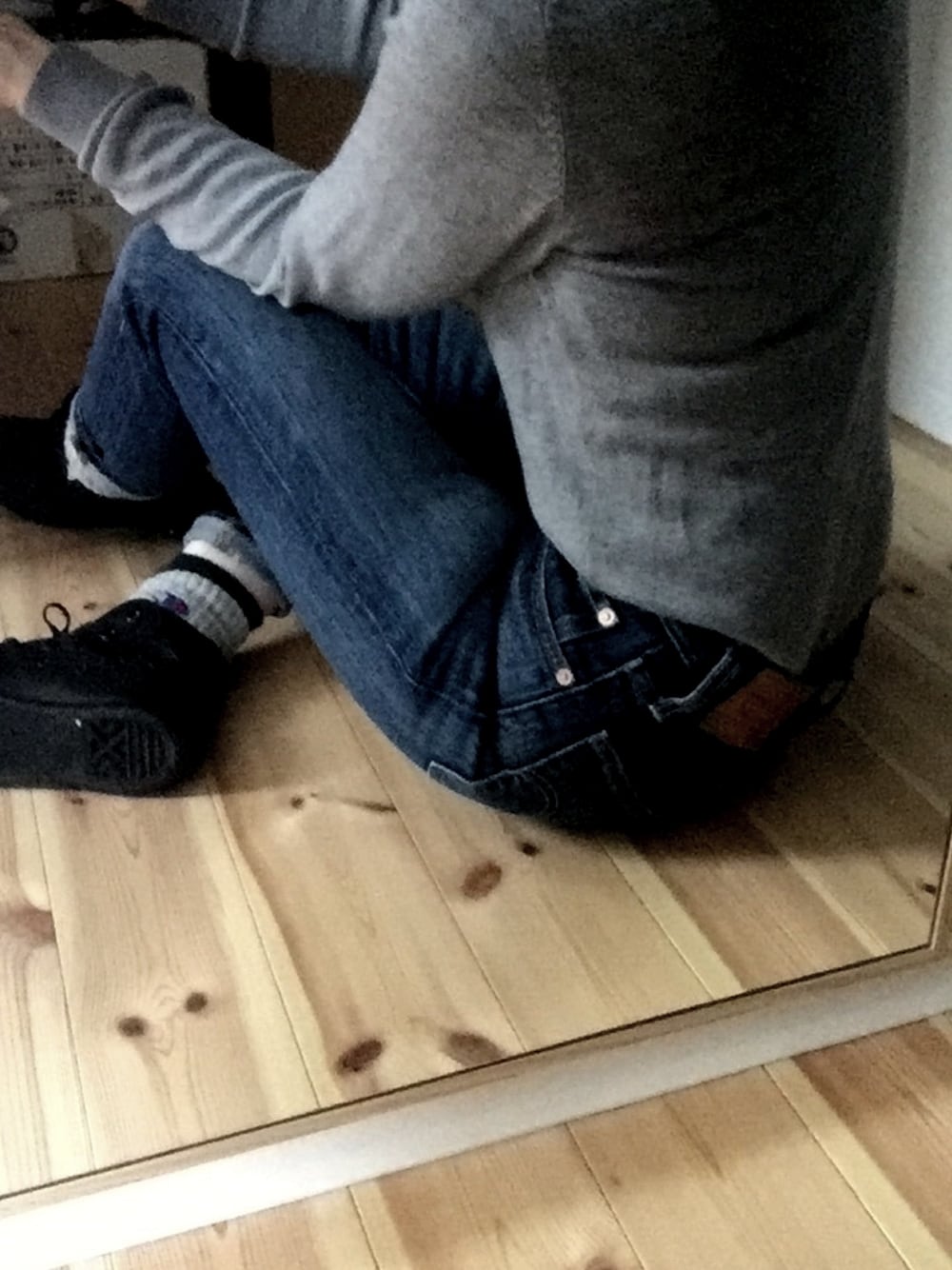 「ドラフトリーバイス、シンプルコーデ、リーバイス、ootd」｜「501(R) Skinnyの501(R) SKINNY SUPERCHARGER（デニムパンツ、ブルー系）」を使った、もっささん（レディース・154cm）の冬コーディネートの1枚目の写真