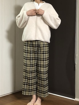 「メンズライクコーデ」｜「アイテム（その他アウター）」を使った、浅草さん（レディース・173cm）の冬コーディネート