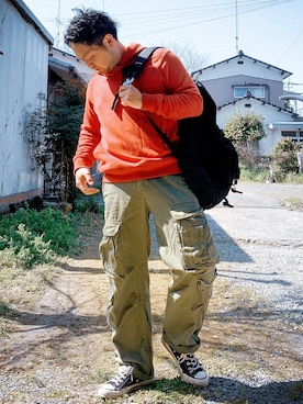 たくていーんさん（メンズ・162cm）の春コーディネート