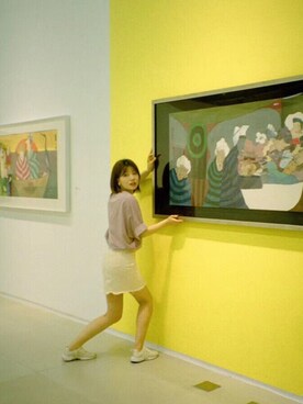 「art museum」｜今今妗公子さん（レディース・163cm）の秋コーディネート