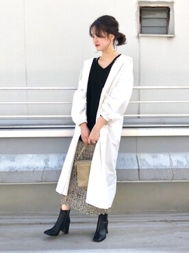 芹  菜さん（レディース・163cm）の春コーディネート