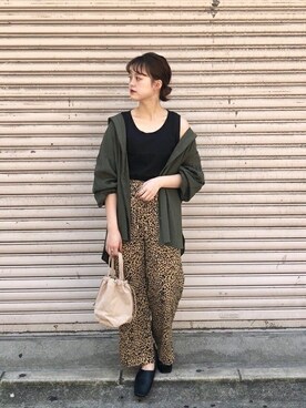 芹 菜さん(レディース・163cm)の秋コーディネート