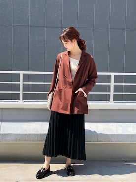 芹 菜さん(レディース・163cm)の秋コーディネート
