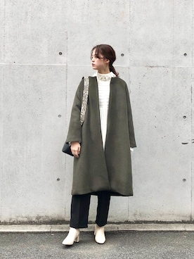芹 菜さん(レディース・163cm)の秋コーディネート