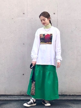 芹  菜さん（レディース・163cm）の春コーディネート