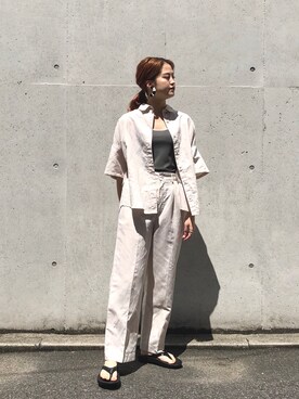 芹  菜さん（レディース・163cm）の夏コーディネート