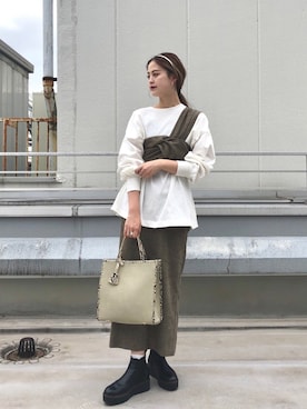 芹  菜さん（レディース・164cm）の秋コーディネート