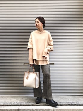 芹  菜さん（レディース・164cm）の秋コーディネート