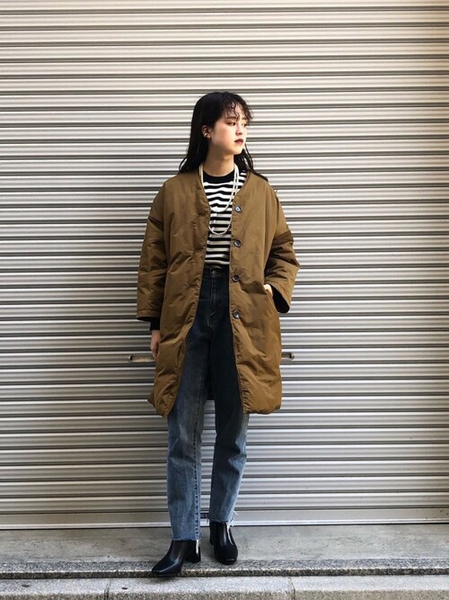 Ciaopanic芹 菜さんのダウンジャケット コートを使ったコーディネート Zozotown