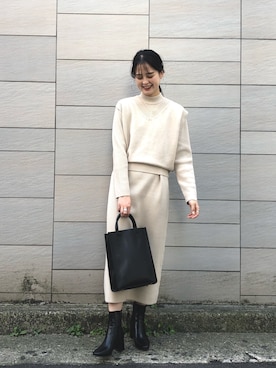 芹  菜さん（レディース・164cm）の冬コーディネート