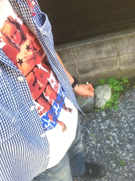 mさん（メンズ・183cm）の春コーディネート