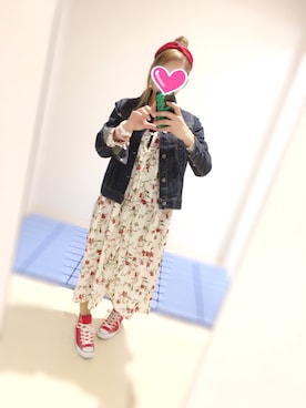 「SpRay PREMIUM（スプレイプレミアム）のアイテム（ワンピース/ドレス）」を使った、chironn.さん（レディース・156cm）の春コーディネート
