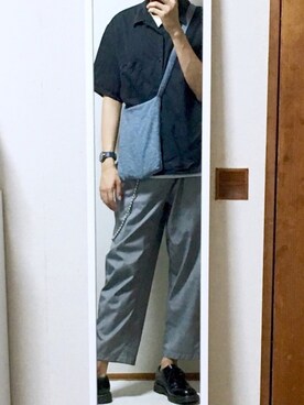 あつぅしんさん（メンズ・176cm）の夏コーディネート