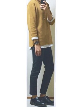 あつぅしんさん(メンズ・176cm)の秋コーディネート