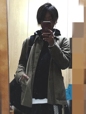 「Factor=（ファクターイコール）のアイテム」を使った、soraさん（メンズ・169cm）の冬コーディネート