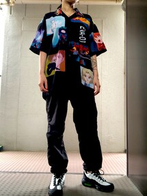 トップス X-girl EVANGELION OPEN COLLAR SHIRT X-girl EVANGELION OPEN COLLAR SHIRT - メルカリ